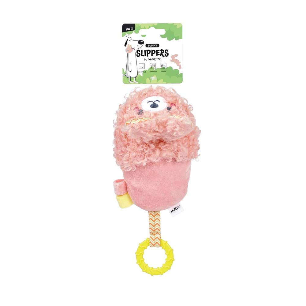 M-PETS SLİPPERS BUNNY KÖPEK OYUNCAĞI PİNK