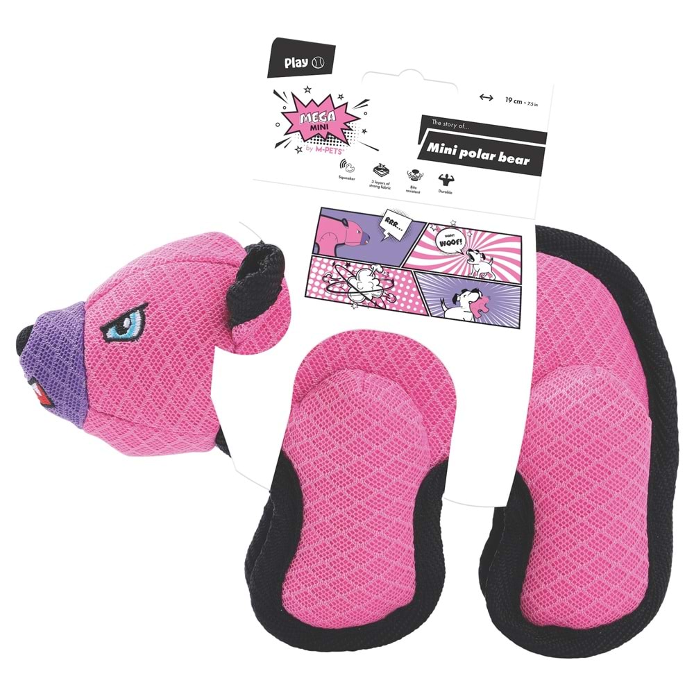 M-PETS MEGA MİNİ POLAR BEAR KÖPEK OYUNCAĞI