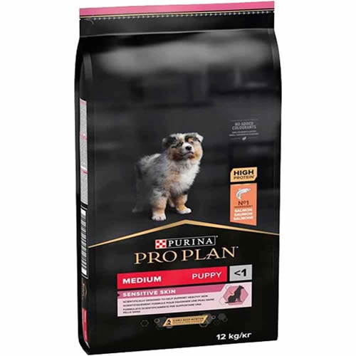 Pro Plan Somonlu Orta Irk Yavru Köpek Maması 12kg