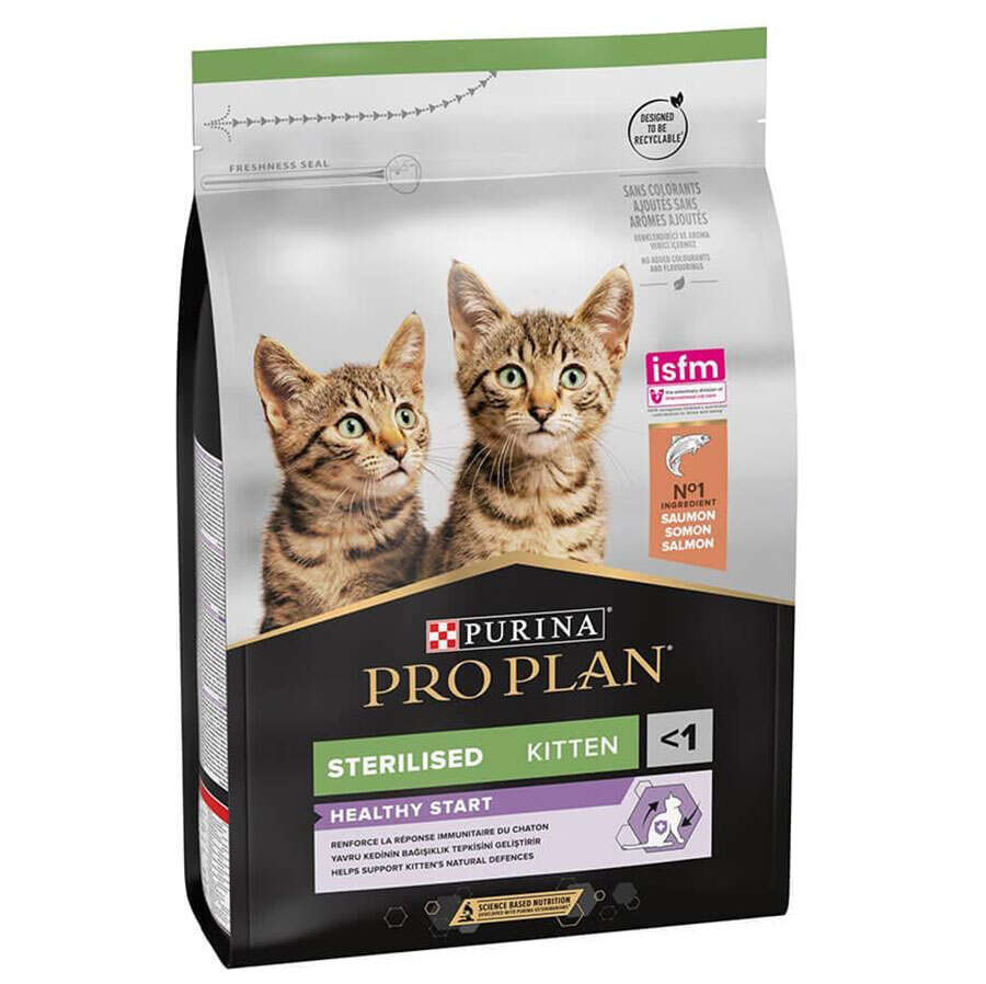 Pro Plan Somonlu Kısırlaştırılmış Yavru Kedi Maması 3kg