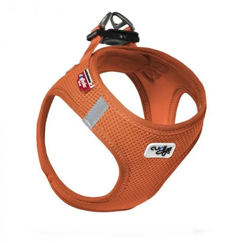 Curli Vest  Air-Mesh Köpek Göğüs Tasması Turuncu M
