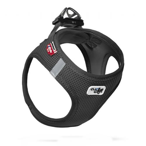 Curli Vest Air-Mesh Köpek Göğüs Tasması SİYAH 2XS