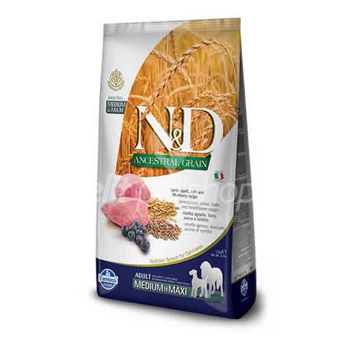 ND Dog Low Grain Adult Medium/Maxi Kuzulu&amp;Yabanmersinli Köpek Maması 2,5 KG