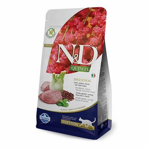ND Quinoa Digestion Kuzulu Hassas Sindirim Kedi Maması 5 Kg