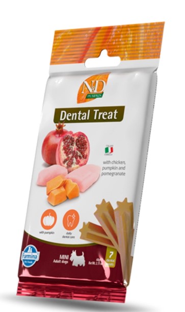 ND Pumpkin Tavuklu Bal Kabaklı ve Narlı Küçük Irk Köpek Ödül Maması 60gr