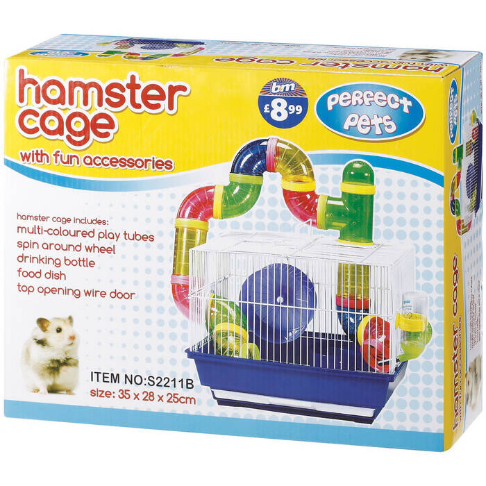 Perfect Per S22 11B Hamster Kafesi Borulu 34,5X28X25