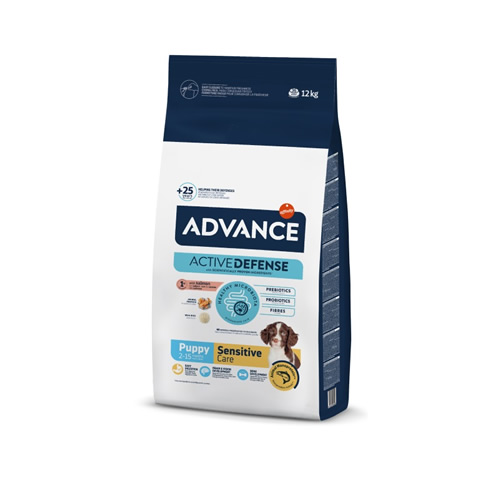 Advance Dog Puppy Sensitive Köpek Maması-12 kg