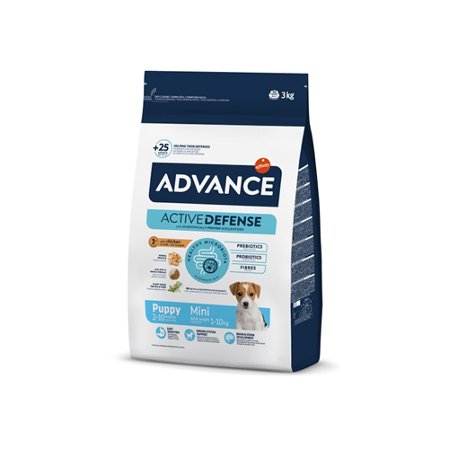 Advance Dog Puppy Mini Irk Köpek Maması-3 Kg
