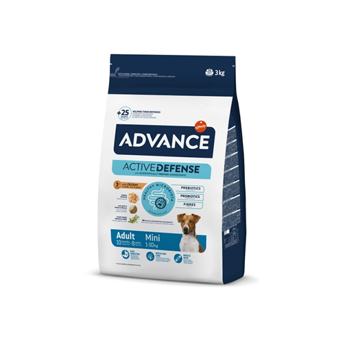 Advance Dog Adult Mini Irk Köpek Maması 3 Kg