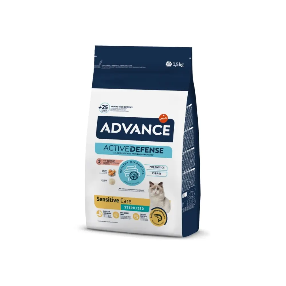 Advance Cat Sterilized Salmon Kedi Maması 1,5 Kg