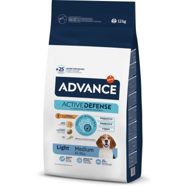 Advance Dog Adult Medium Light Köpek Maması 12 Kg