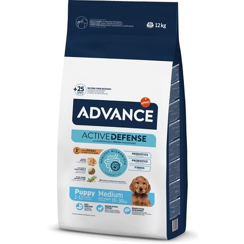 Advance Dog Puppy Medium Irk Köpek Maması-12 Kg