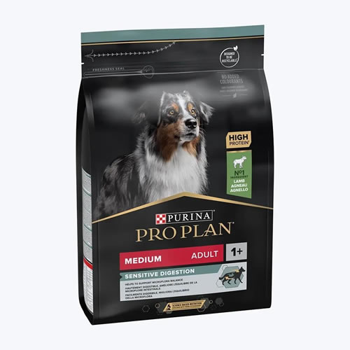 Pro Plan Medium Adult Sensitive Lamb Kuzulu Köpek Maması 10 Kg