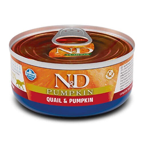 ND Cat Pumkin Bıldırcın Etli Kedi Konservesi 80 Gr