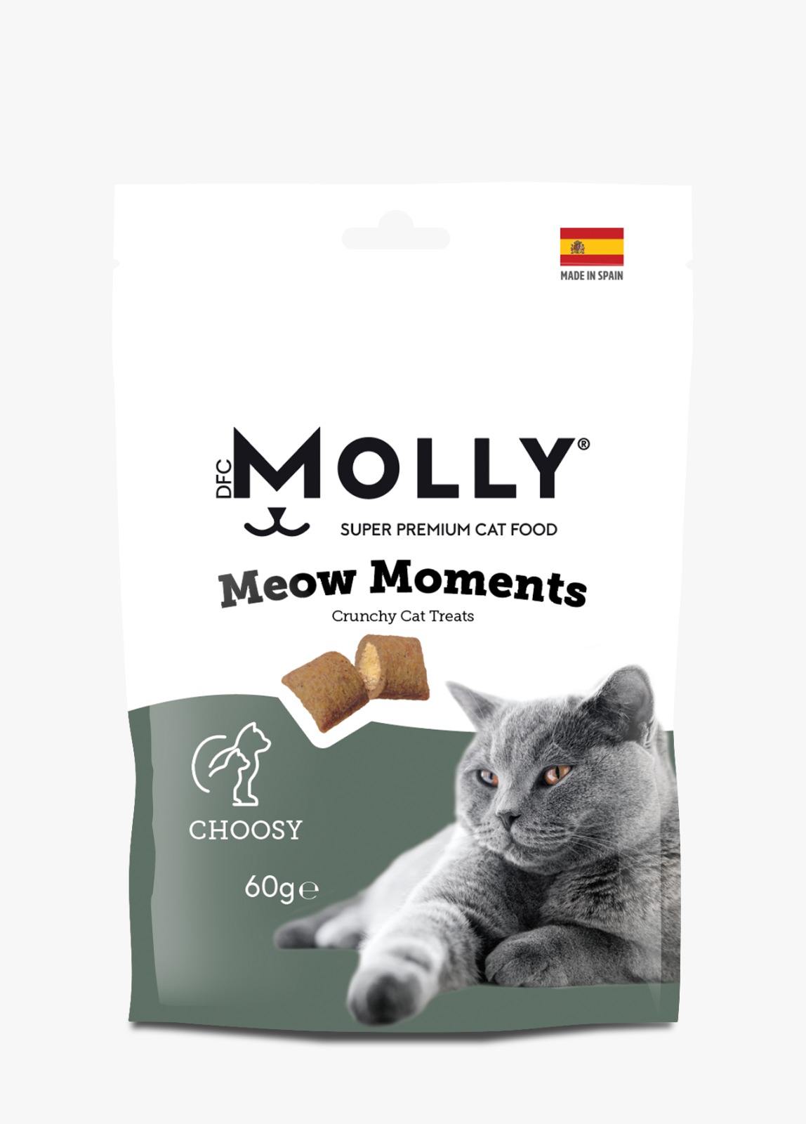 Molly Meow Moments Seçici Kediler İçin Kedi Ödül Maması 60 Gr