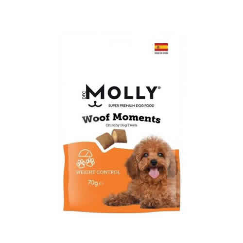 Molly Woof Moments Kilo Kontrolü için Köpek Ödül Maması 70 gr