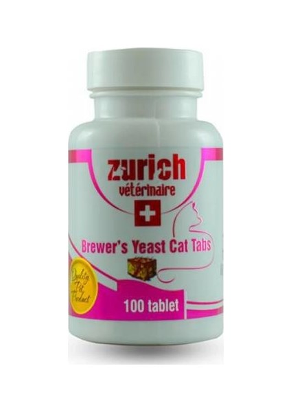 Zurich Brewers Yeast Cat tablet 100 adet