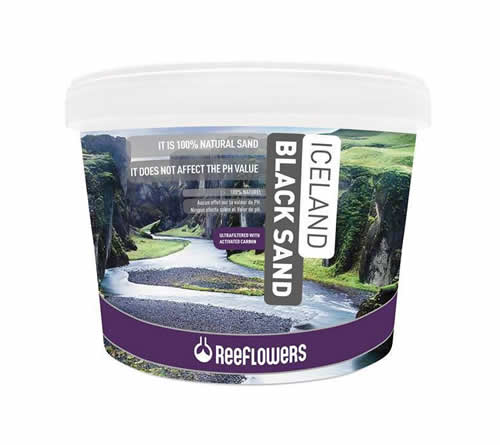 ReeFlowers Iceland Black Sand Akvaryum Kumu 1-2 mm 25Kg
