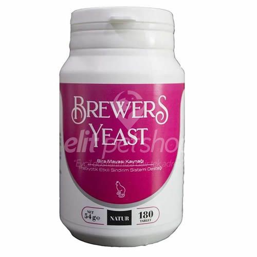 Natur Brewers Yeast Kedi İçin Sarımsaklı Maya Tableti 180 Tablet