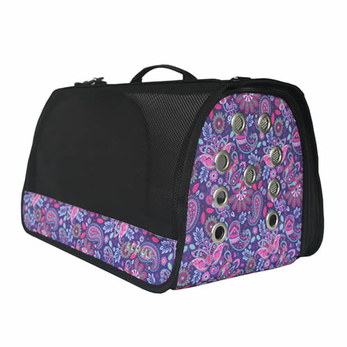 Lepus Mesh Bag Taşıma Çantası 28X45X28h ÇİÇEKLİ