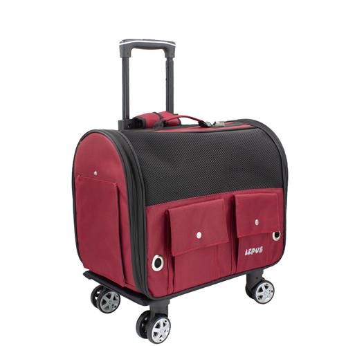 Lepus Travel Bag Taşıma Çantası 34x46x29 Cm BORDO