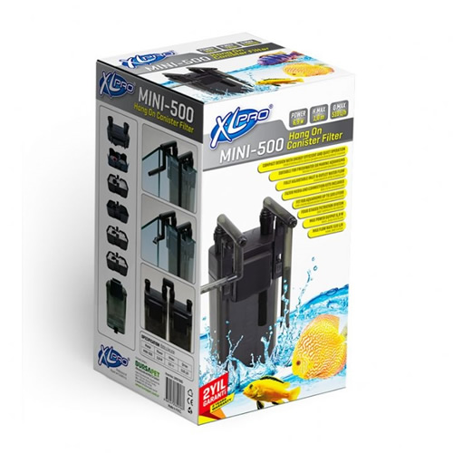 XLPRO MINI-500 MİNİ DIŞ FİLTRE 510L/H (DOLU)