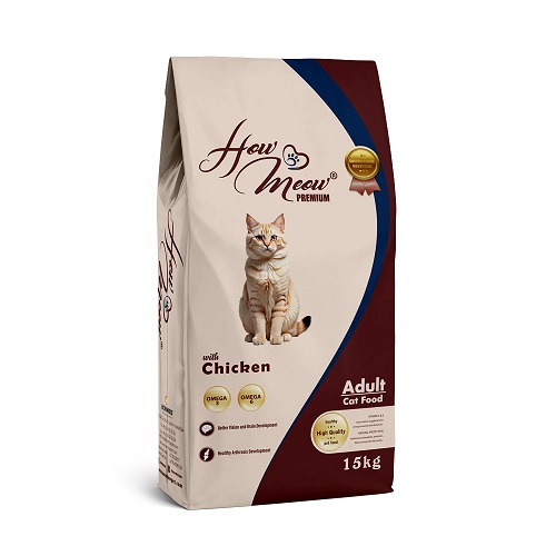 How Meow Tavuklu Yetişkin Kedi Maması 15 kg