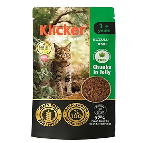 Klicker Kuzulu Kedi Konservesi 85 Gr