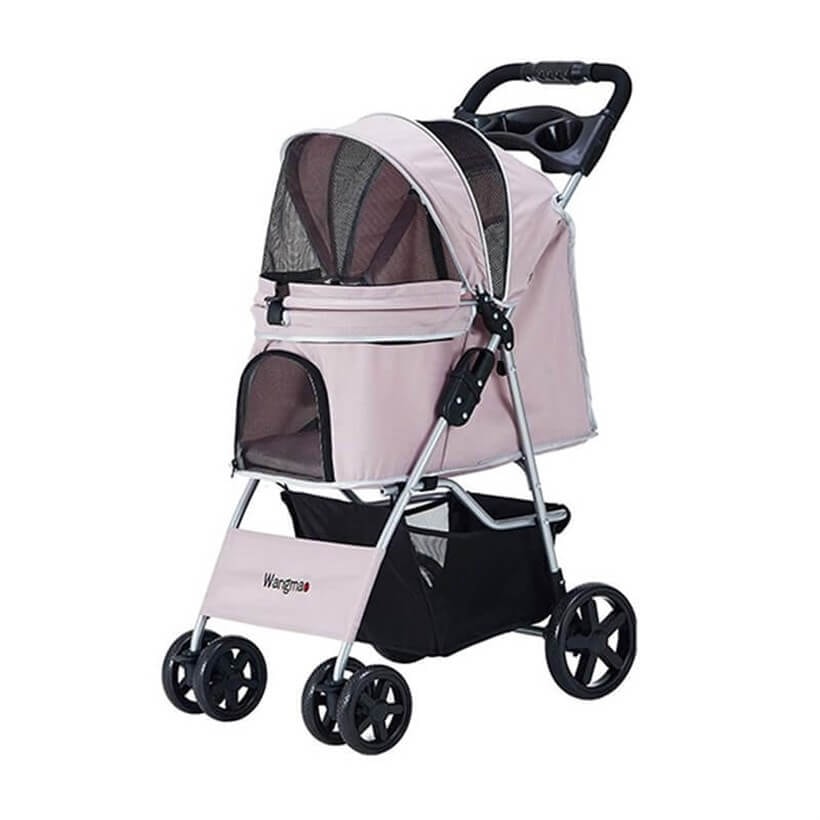 Zampa Favorite Kedi/Köpek Arabası 46x78x99cm PEMBE
