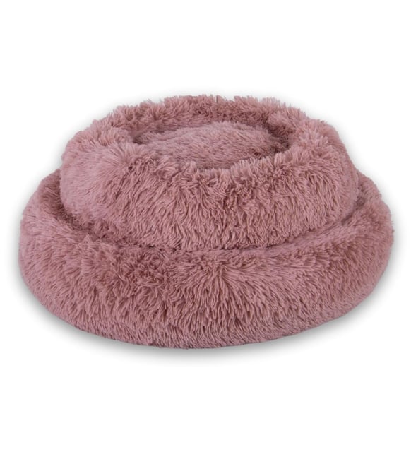 Poffin Peluş Yatak Gül Kurusu 70 cm