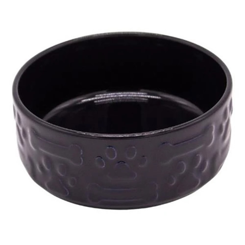 Design Seramik Mama ve Su Kabı KAHVERENGİ 14CM