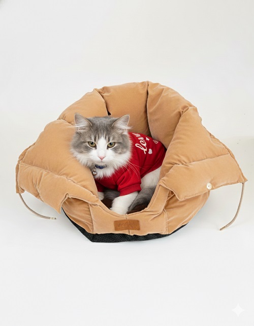 Maxdesing Mxie Dream Pouch Camel Kedi Yuvası 