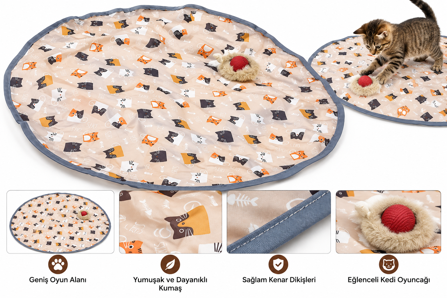 Kediler için İnteraktiv Kedi oyuncağı