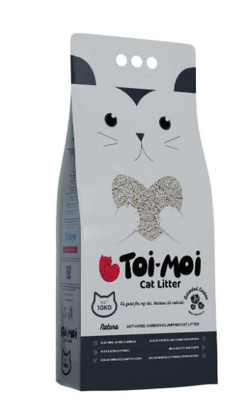 Toi Moi Natura Grey Aktif Karbon 10 kg Kedi Kumu 10 KG 