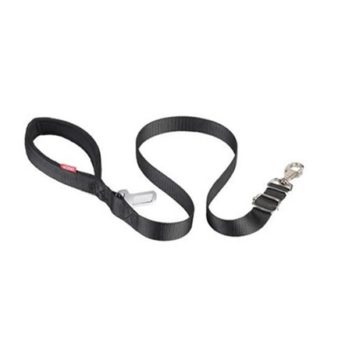 Doca Pet Emniyet Kemerli Gezdirme SİYAH 1,5 cm x 120 cm