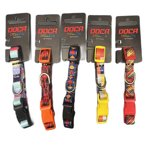 Doca Pet Premium Pattern Dog Collar S