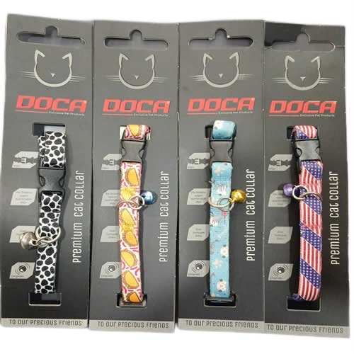 Doca Pet Premium Pattern Cat Collar 1X18-38 C