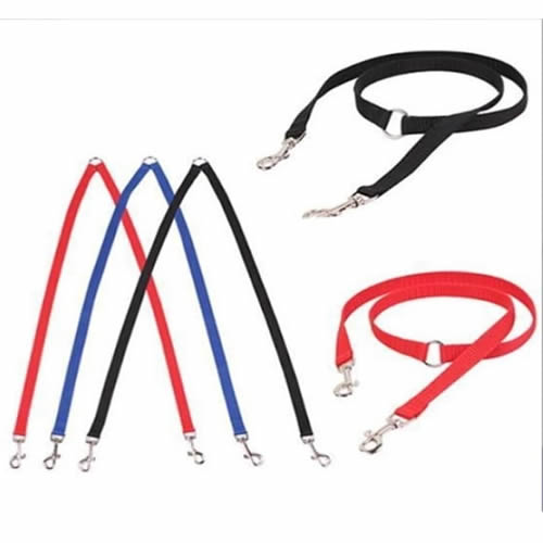 Gees Çift Köpek Gezdirme Kayışı TURUNCU
