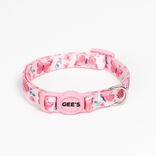 Doca Pet Pink Wings Desenli Kedi Boyun Tasması
