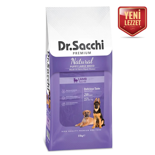 Dr.Sacchi Puppy Large Lamb Büyük Irk Yavru Köpek Maması 15kg
