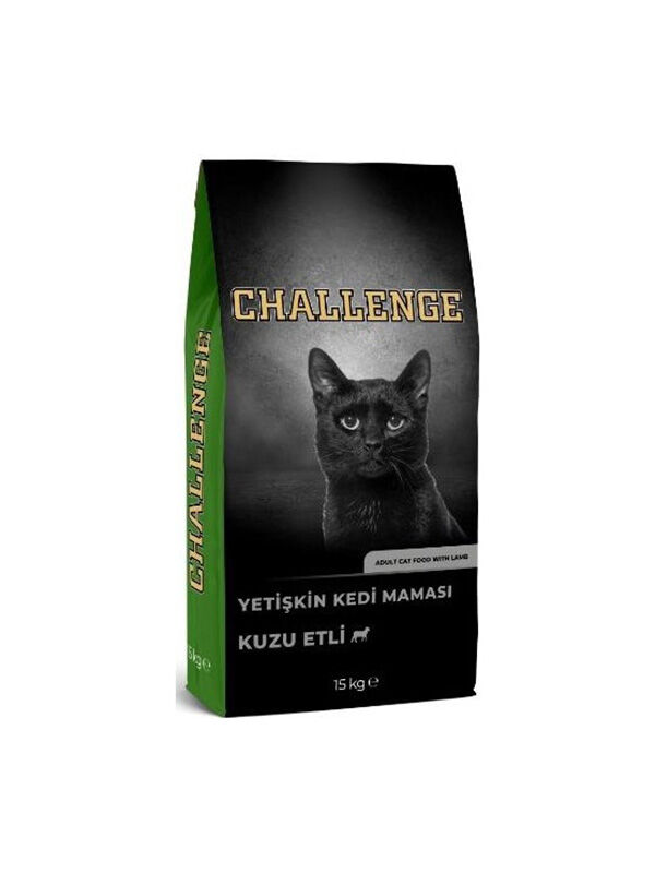 Challenge Kuzu Etli Yetişkin Kedi Maması 15KG