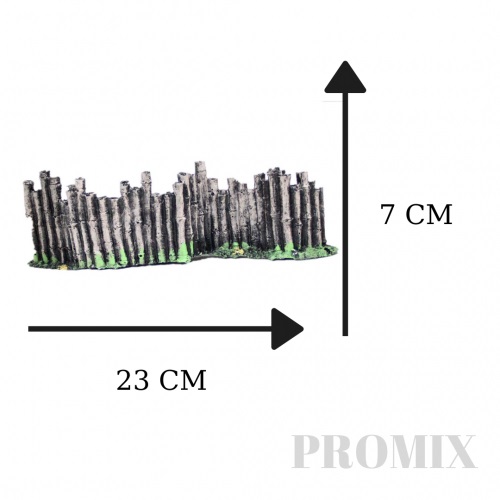 Promix Bambulu Çit 23x7 Cm