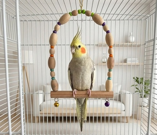 Elit Sultan Ahşap Salıncak 20 cm