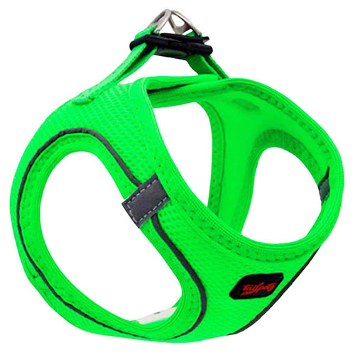 Tailpetz Air Mesh Göğüs Tasması Neon GREEN-M
