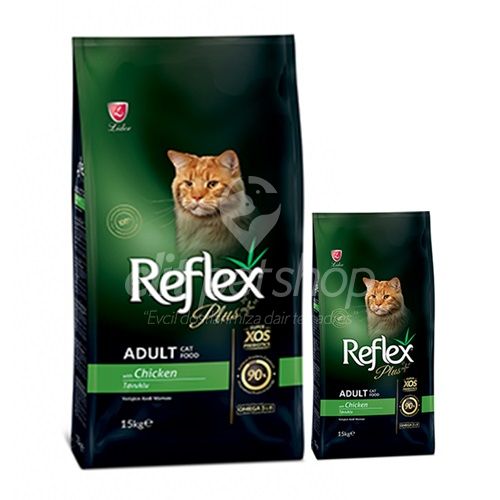 Reflex Plus Tavuklu Kedi Maması-15 Kg