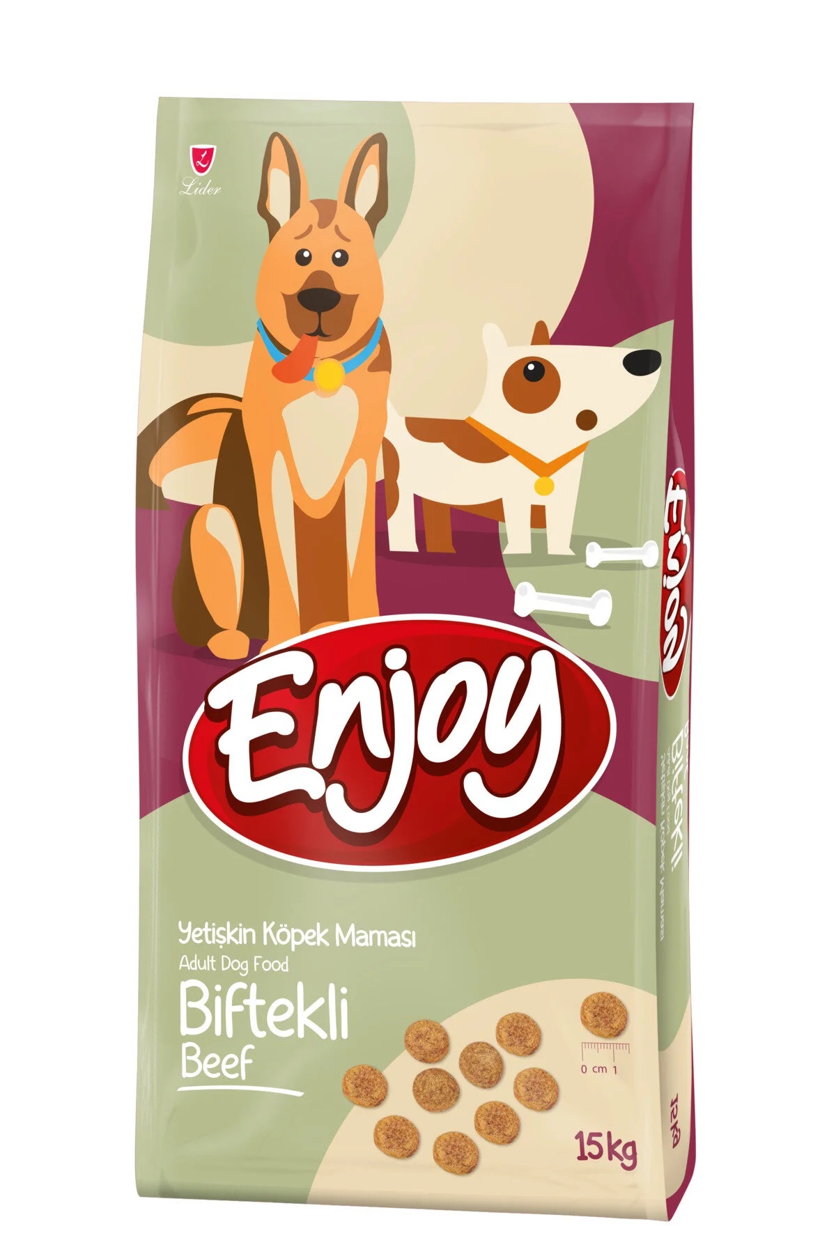 Enjoy Biftekli Köpek Maması  15Kg