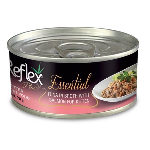 Reflex Plus Essential Kitten Tavuk Eti Et Suyunda 70 Gr