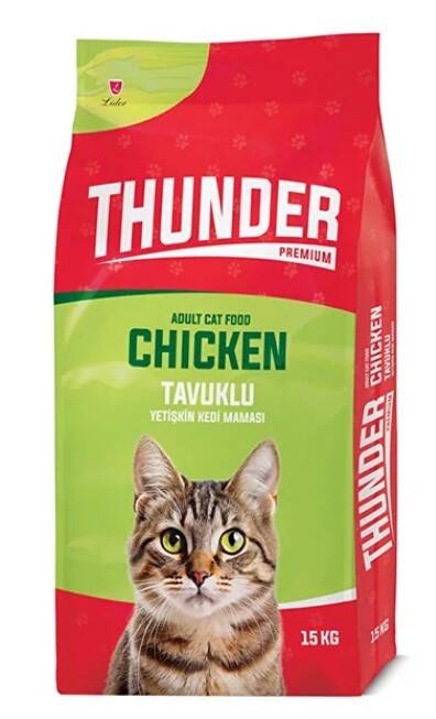Thunder Cat Tavuklu Kedi Maması-15 Kg