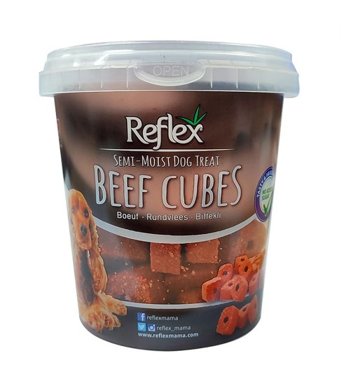 Reflex Semi Most Biftekli Küp Köpek Ödül Maması 500gr