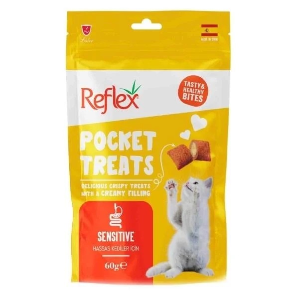 Reflex Pocket Treats Senstive Kedi Ödülü 60 gr
